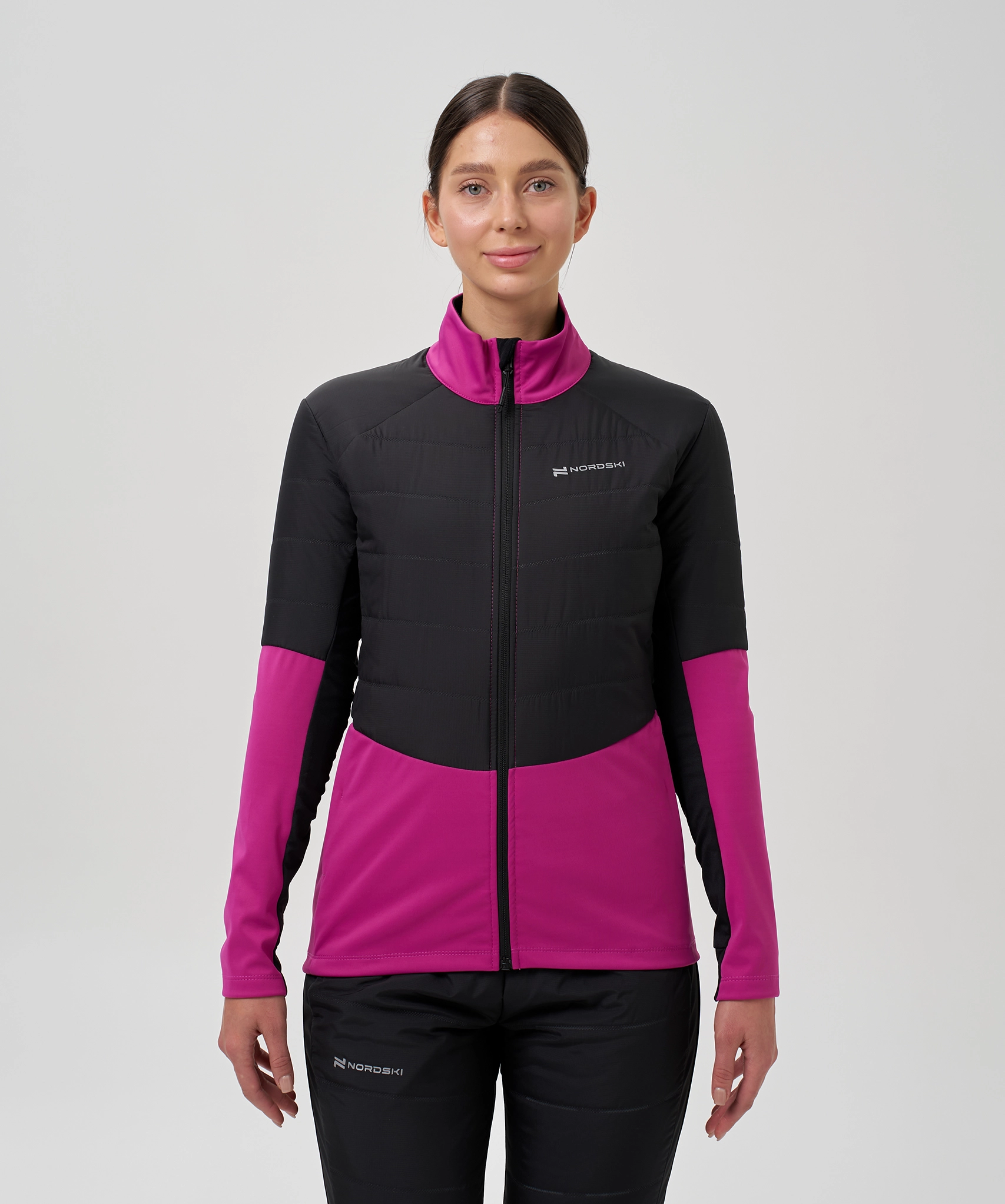 Куртка Nordski Hybrid Pro 2.0 Black/Soft Pink W