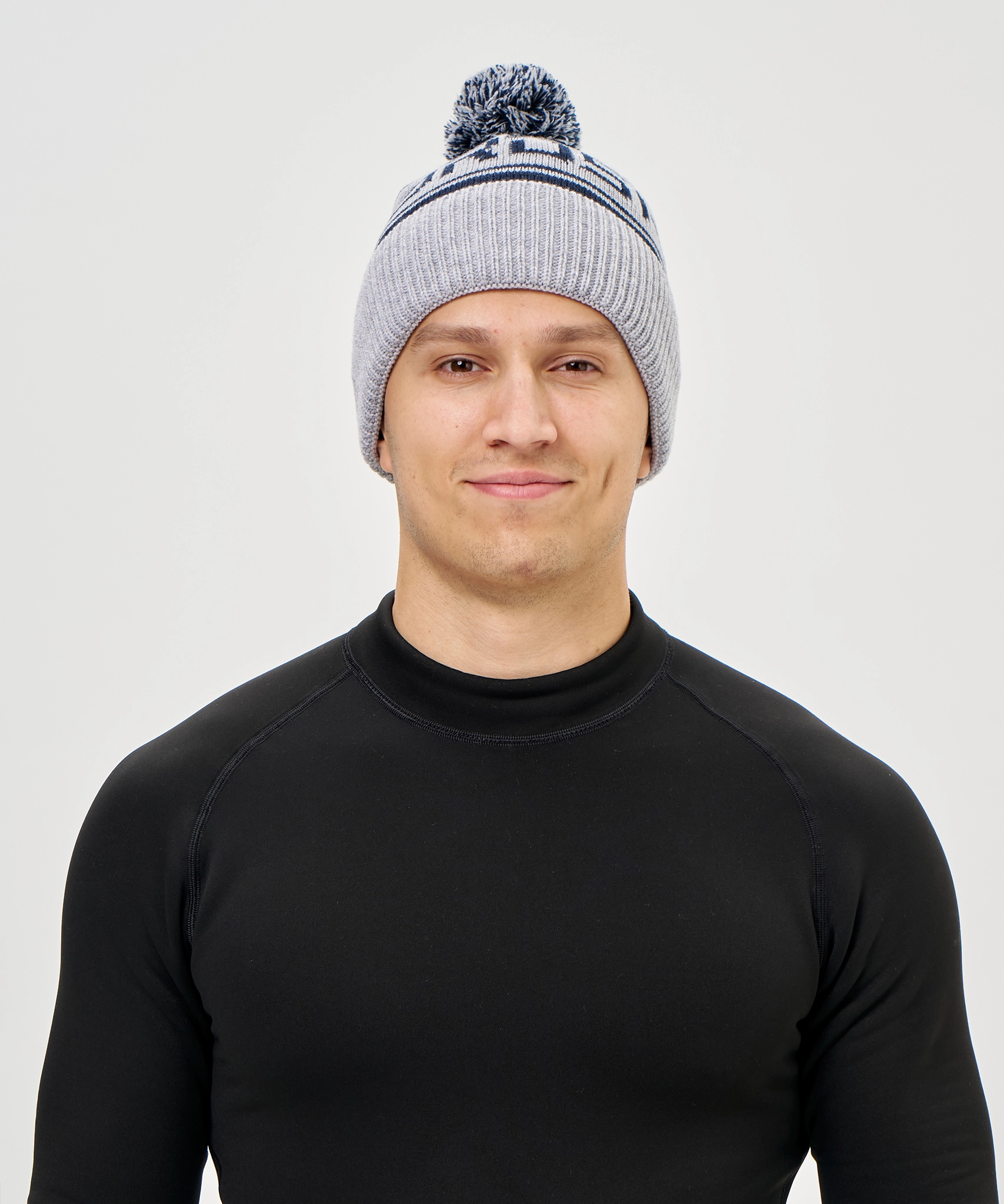 Шапка Nordski Blizzard Aquamarine/White