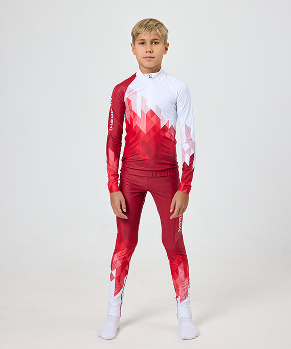 Гоночный костюм Nordski Jr. Race Red