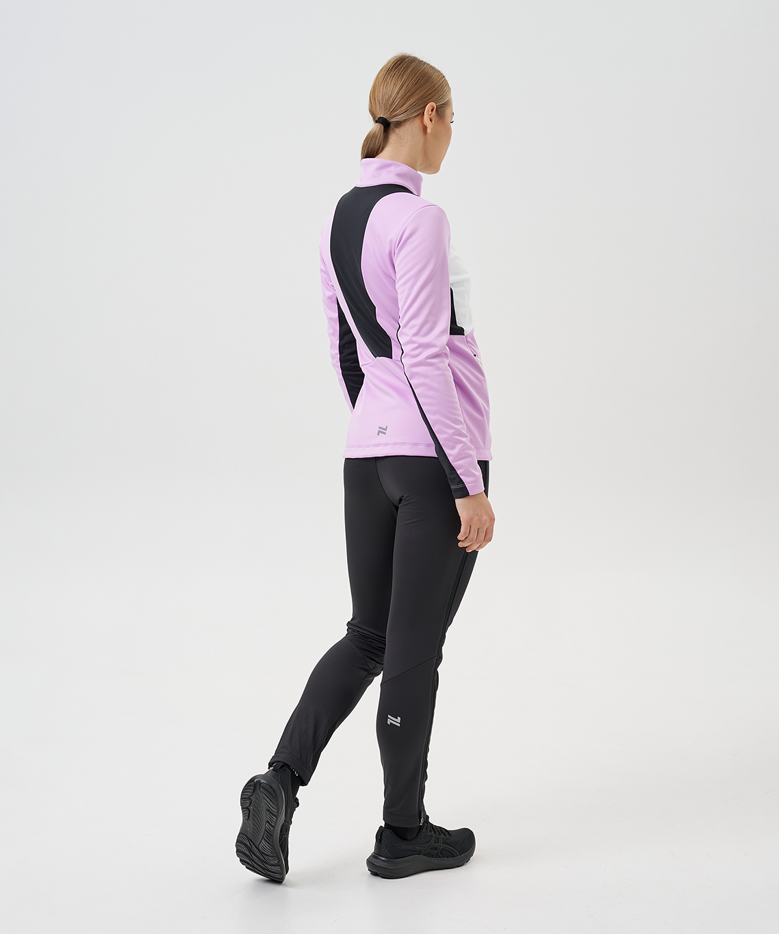 Тренировочная куртка Nordski Advance White/Orchid/Black W