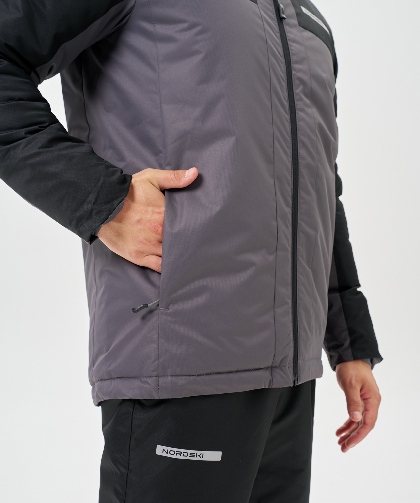Утепленная куртка Nordski Winter Black/Grey