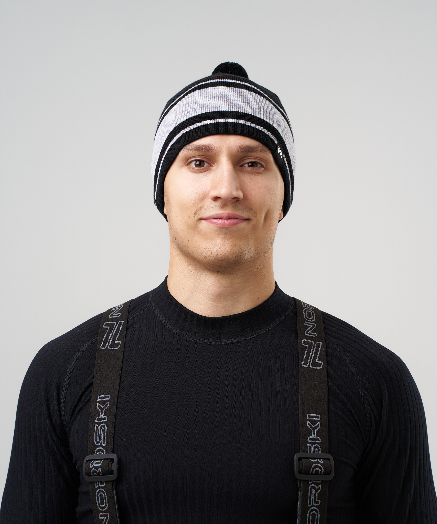 Шапка Nordski Tone Stripe Black