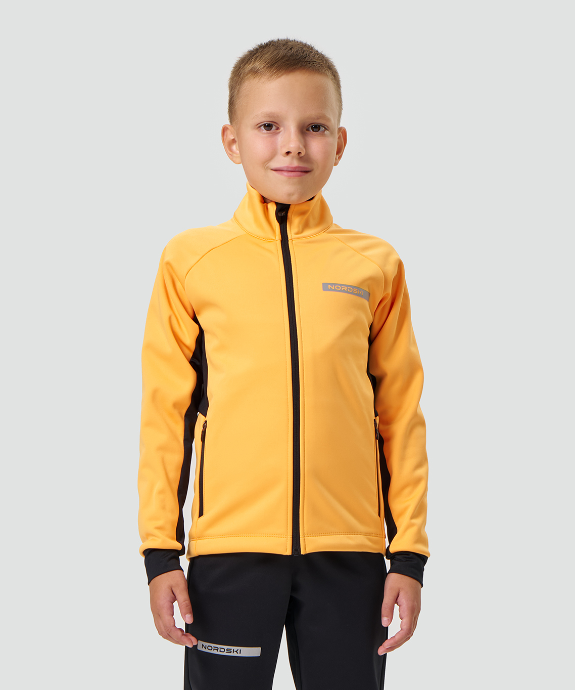Тренировочная куртка Nordski Jr. Core Orange/Black