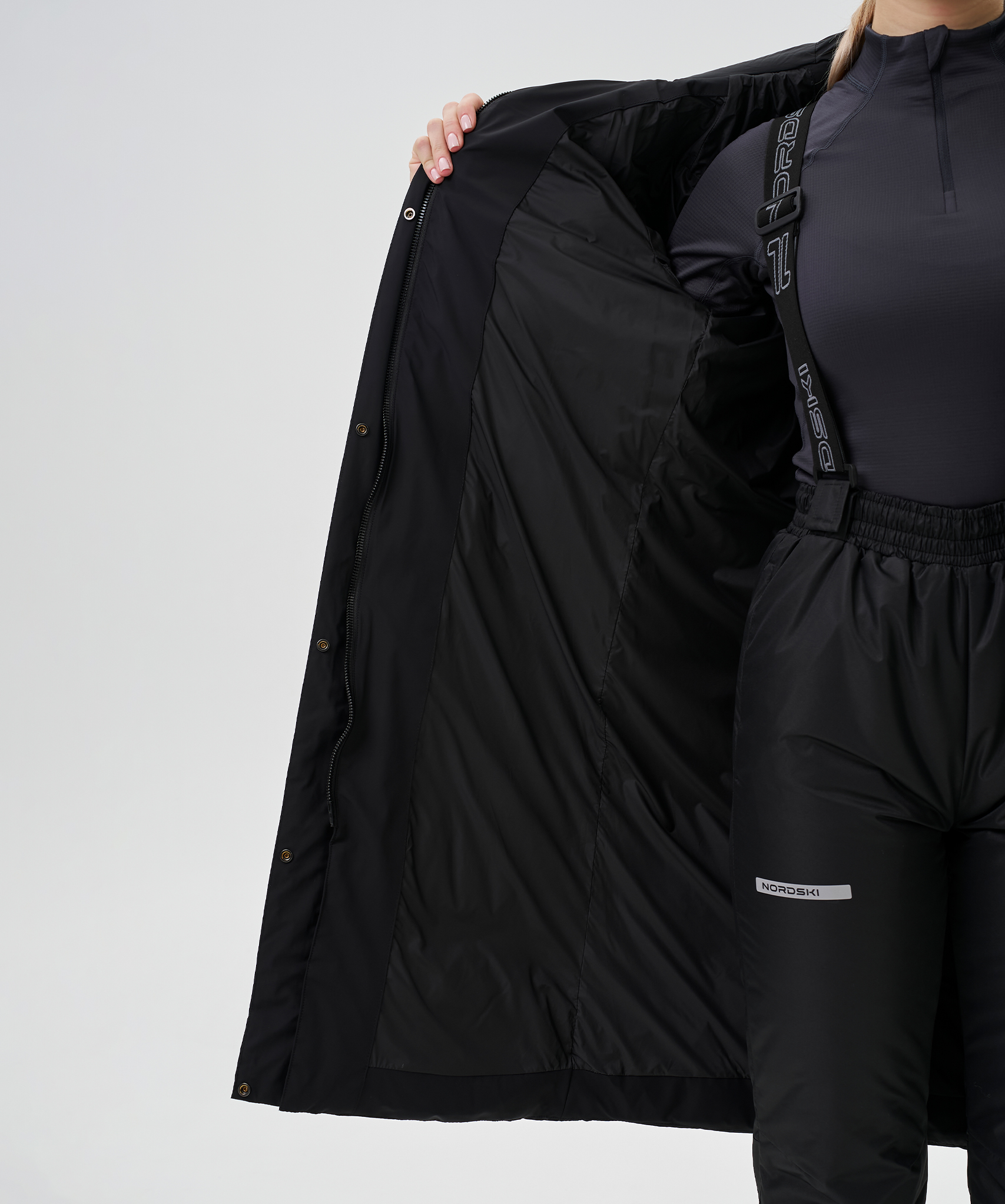 Утепленная куртка Nordski Blizzard Black W