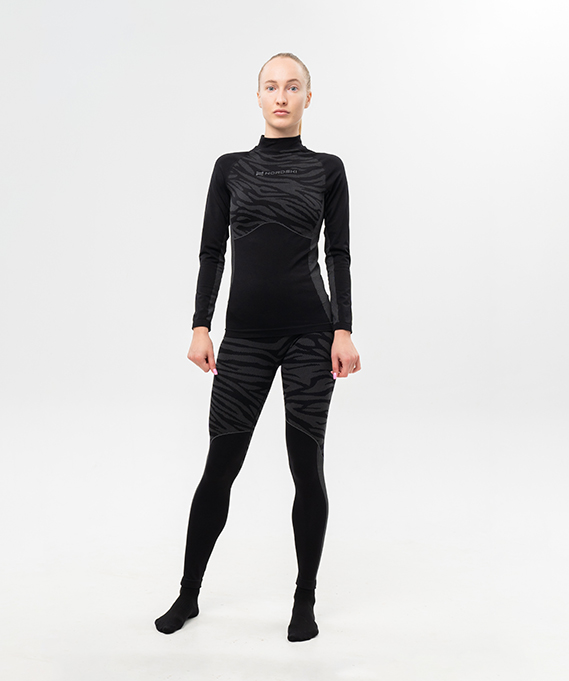 Комплект термобелья Nordski Snake Black/Grey W