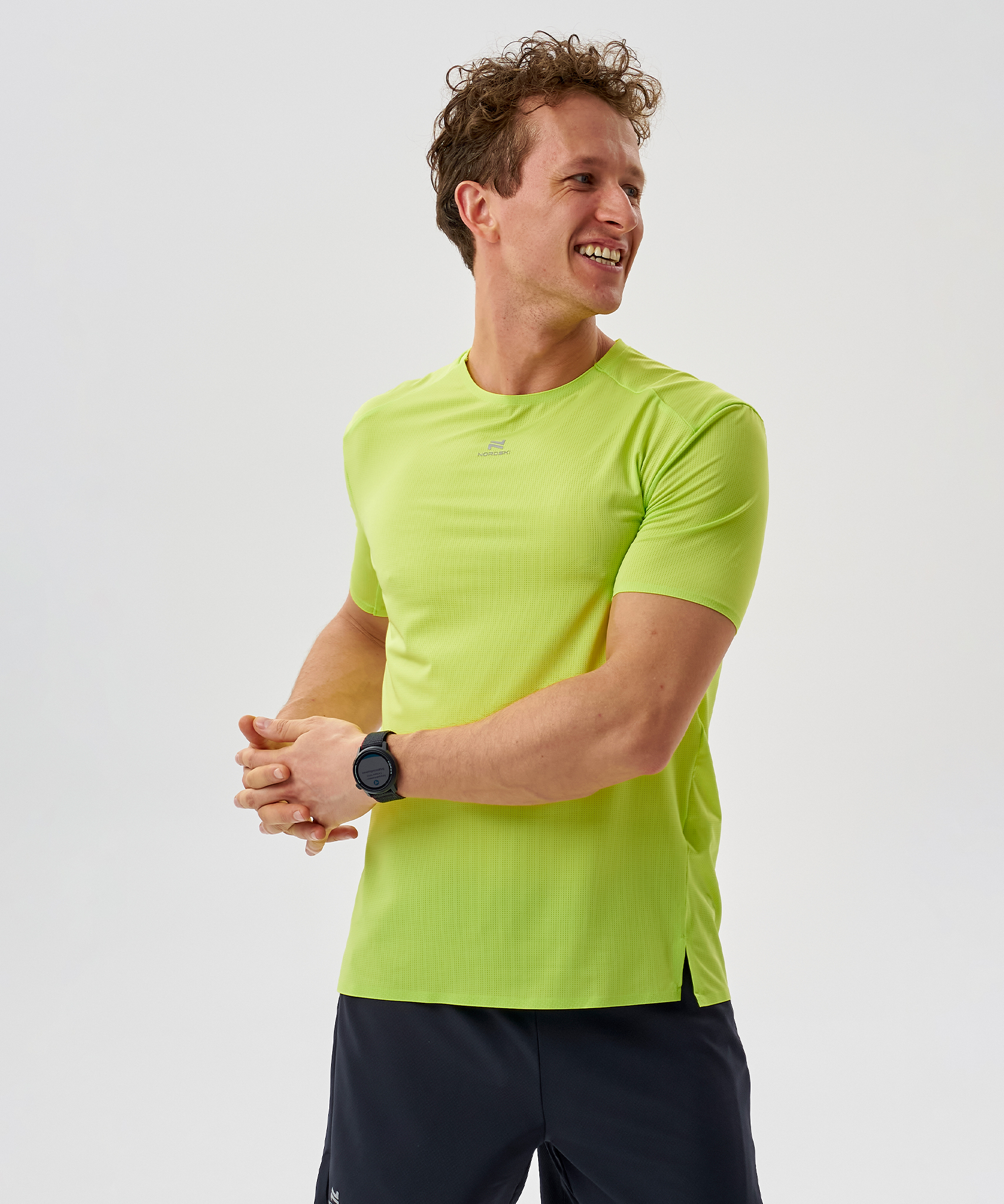 Футболка Nordski Road Lime